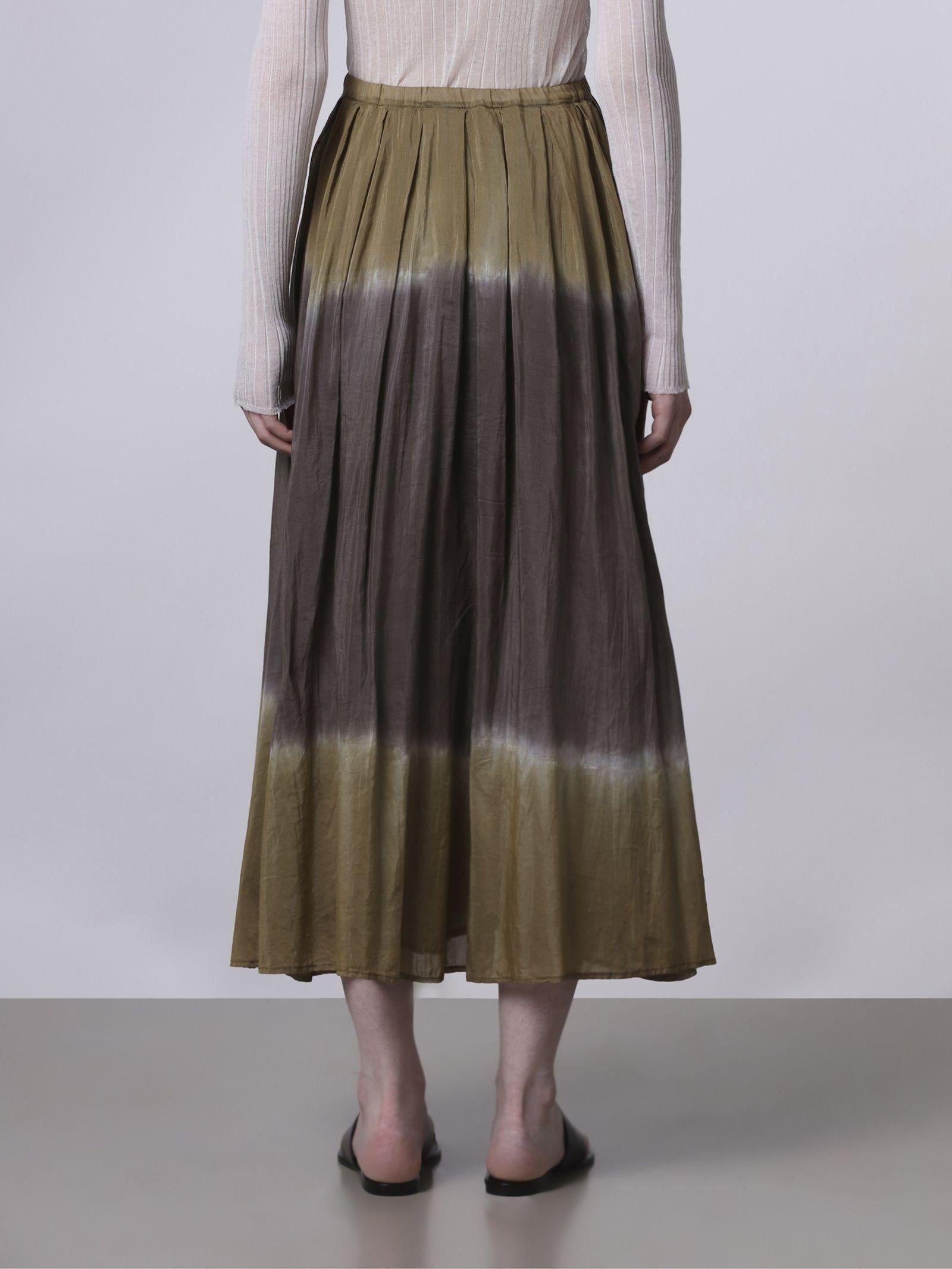 Gonna a pieghe tie-dye - Roberto Collina 261FXA59067 24 ROBERTO COLLINA 