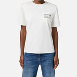 T-shirt con taschino - Elisabetta Franchi MA02056E2 270 ELISABETTA FRANCHI 