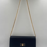 Baguette con tracolla e placca logo - Elisabetta Franchi BS32A51E2 110 ELISABETTA FRANCHI 