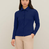 Camicia aderente in jersey