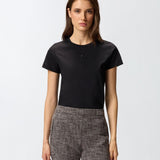 T-shirt con ricamo - Pinko 100355A2RD Z99 PINKO 