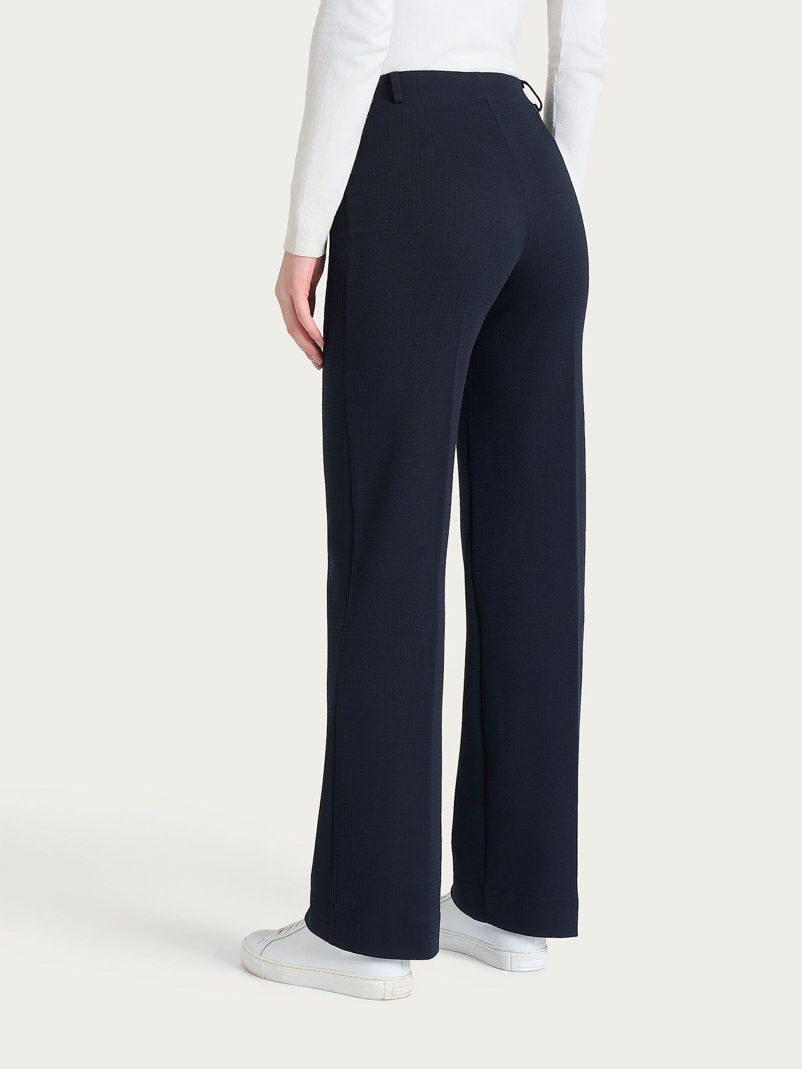 Pantalone con motivo micro check DR49PEFW25 078F RAGNO 