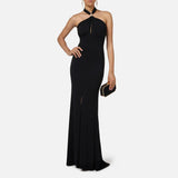 Abito Red Carpet con drappeggio AB71747E2 110 ELISABETTA FRANCHI 
