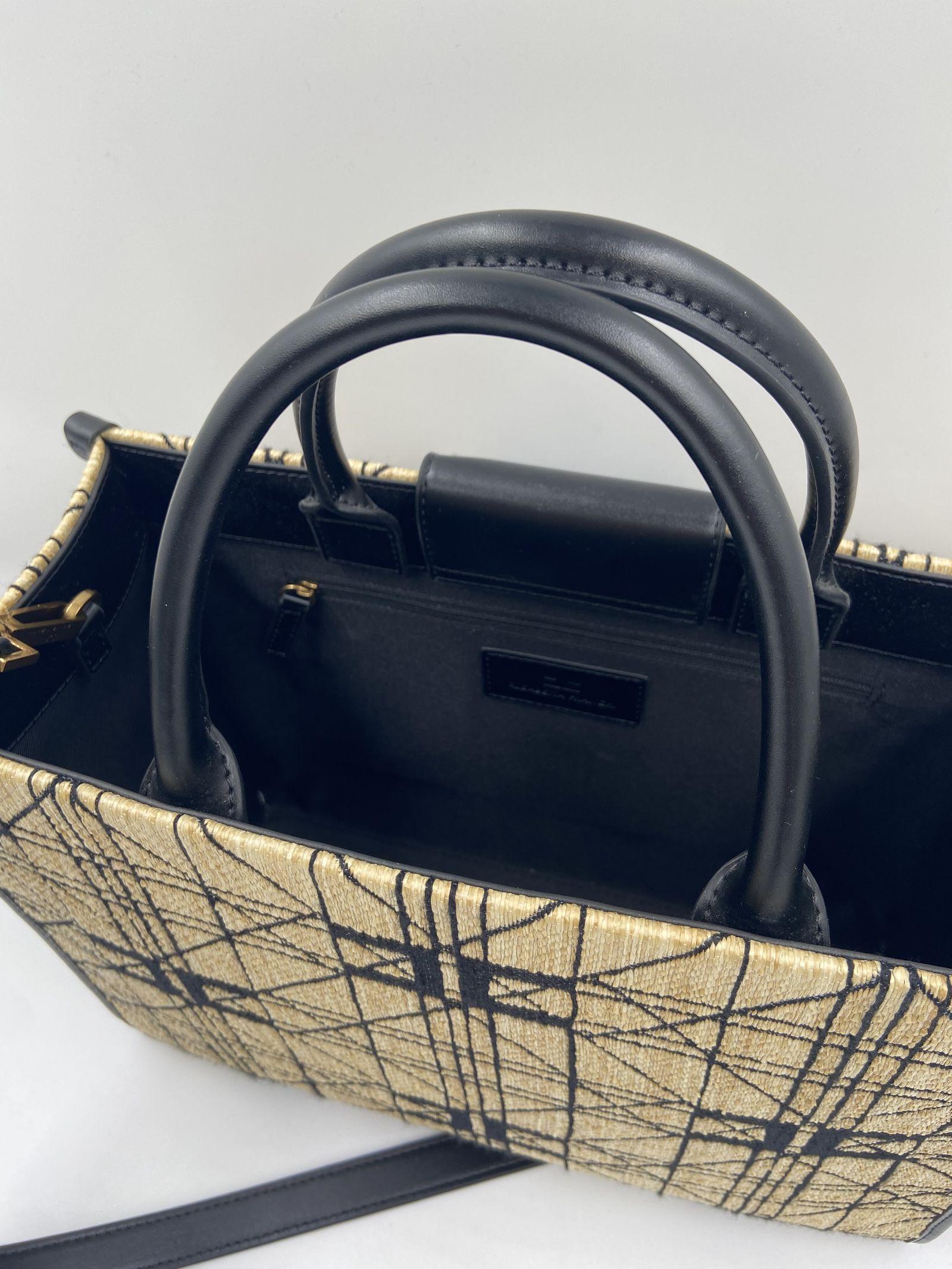 Borsa Shopper in tessuto jacquard - Elisabetta Franchi BS15A41E2 BD9 ELISABETTA FRANCHI 