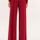 Pantalone largo in maglia 3M0547C 260 KONTATTO 