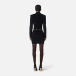 Abito in ciniglia bouclè AM32S57E2 110 ELISABETTA FRANCHI 