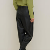 Pantalone in ecopelle - Carla G PELE19 D1 10 CARLA G. 