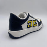 Sneakers in pelle logo bicolor SA40G46E2 314 ELISABETTA FRANCHI 