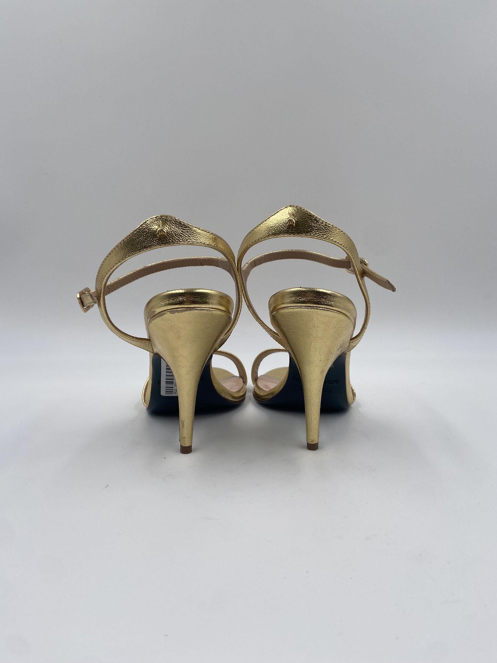 Sandalo pelle laminata - Patrizia Pepe 8X0015L031 Y360 PATRIZIA PEPE 