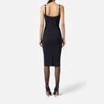 Abito con cristalli - Elisabetta Franchi AB83557E2 110 ELISABETTA FRANCHI 
