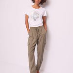 Pantalone cargo con coulisse 511BD25010 2526 GAUDI' 