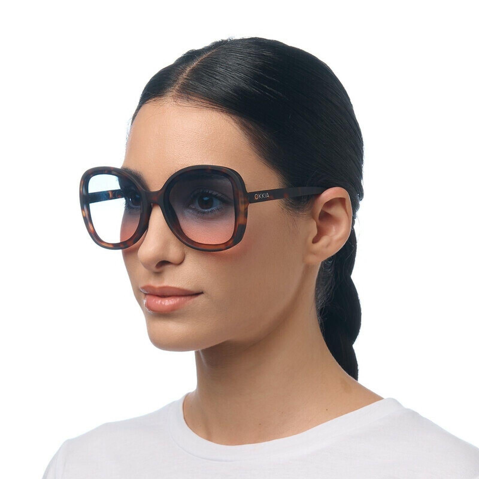 Occhiale da sole Anna OK019CHBP MARRONE OKKIA 