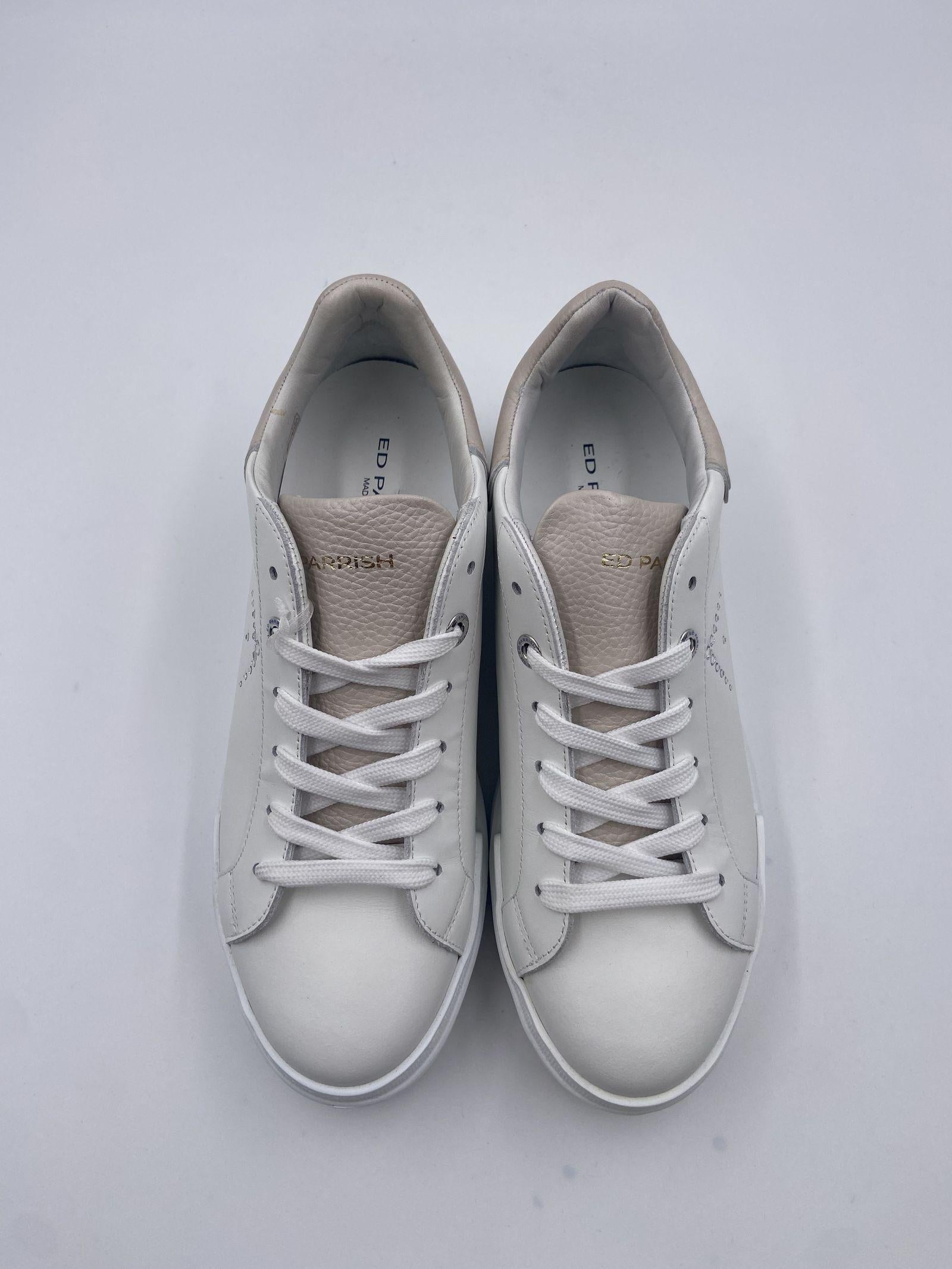 Sneakers  bianco e beige - Ed Parrish CKLD SW12 BIANCOBEIGE ED PARRISH 