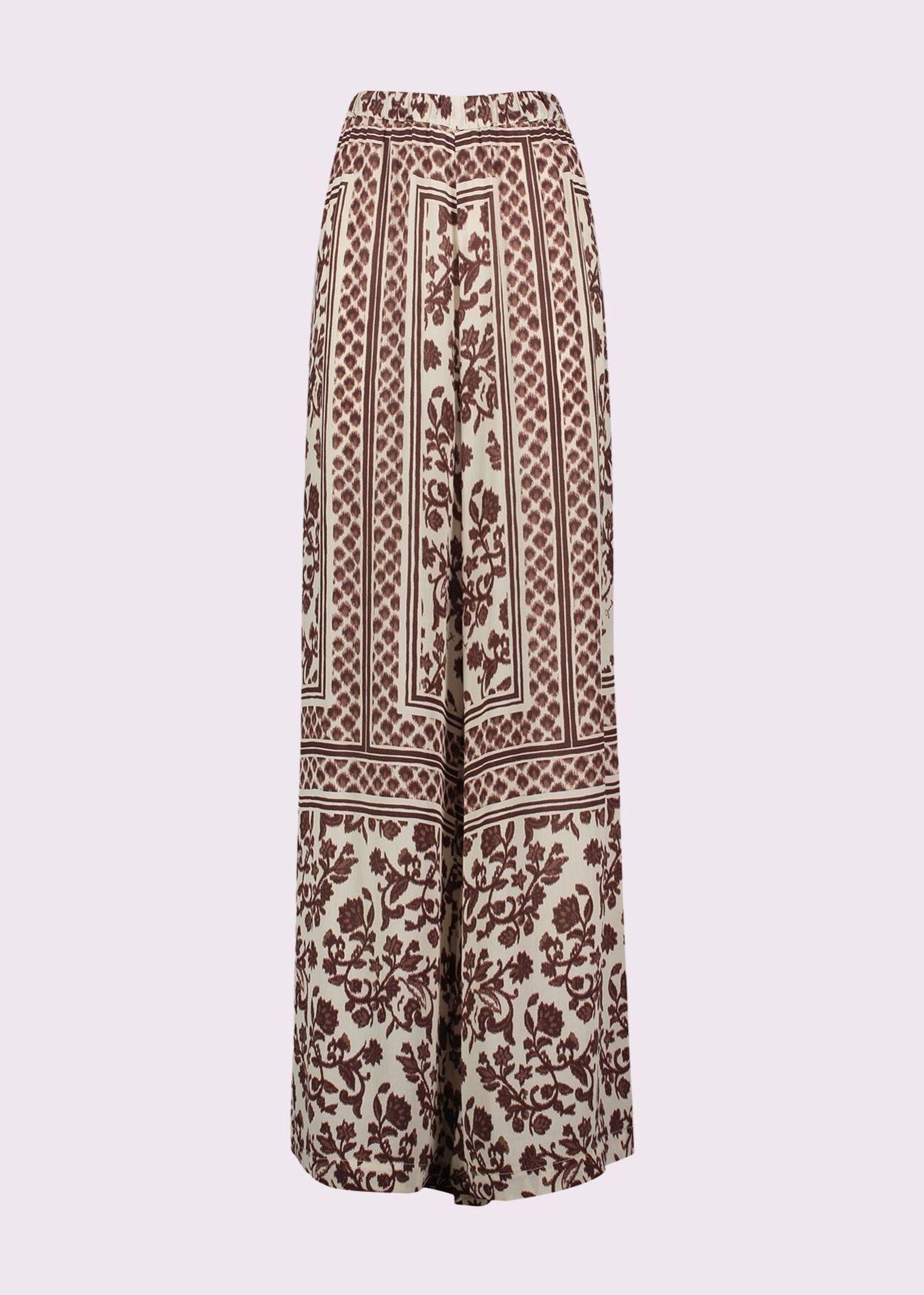 Pantalone stampa floreale - Gaudi 511FD25013 51102101 GAUDI' 