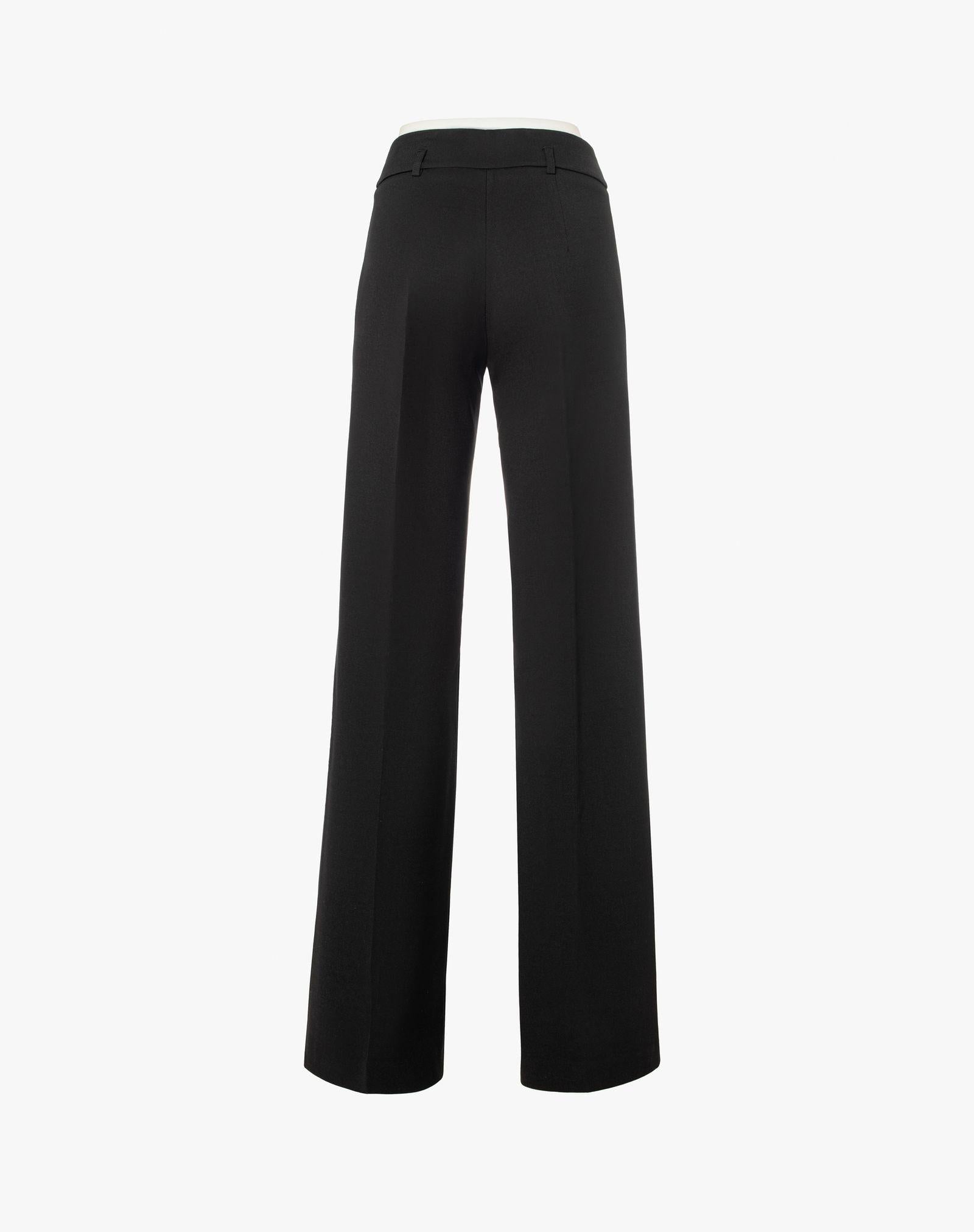 Pantalone palazzo con cintura Mg P074VU MA001 MANILA GRACE 