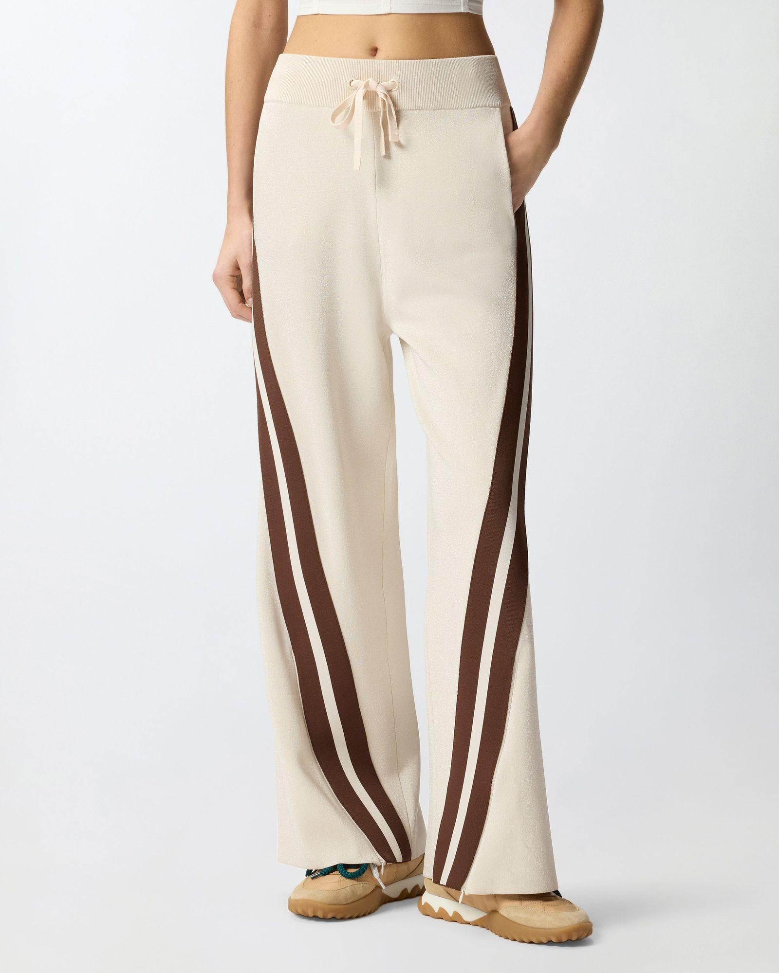 Pantaloni con bande 106335A34D C44 PINKO 