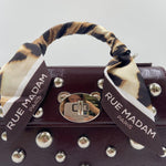 Borsa Teddy mini 1519 PRUGNA RUE MADAM PARIS 