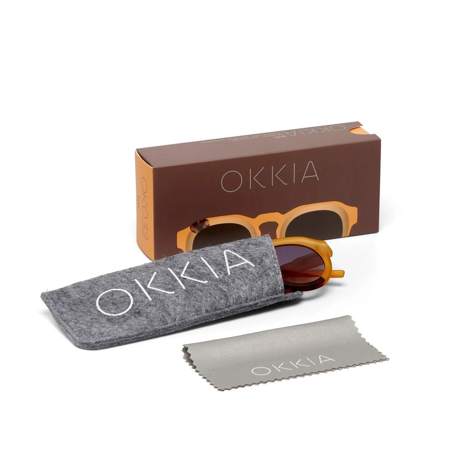Occhiale da sole Zeno OK032Y3H GIALLO OKKIA 