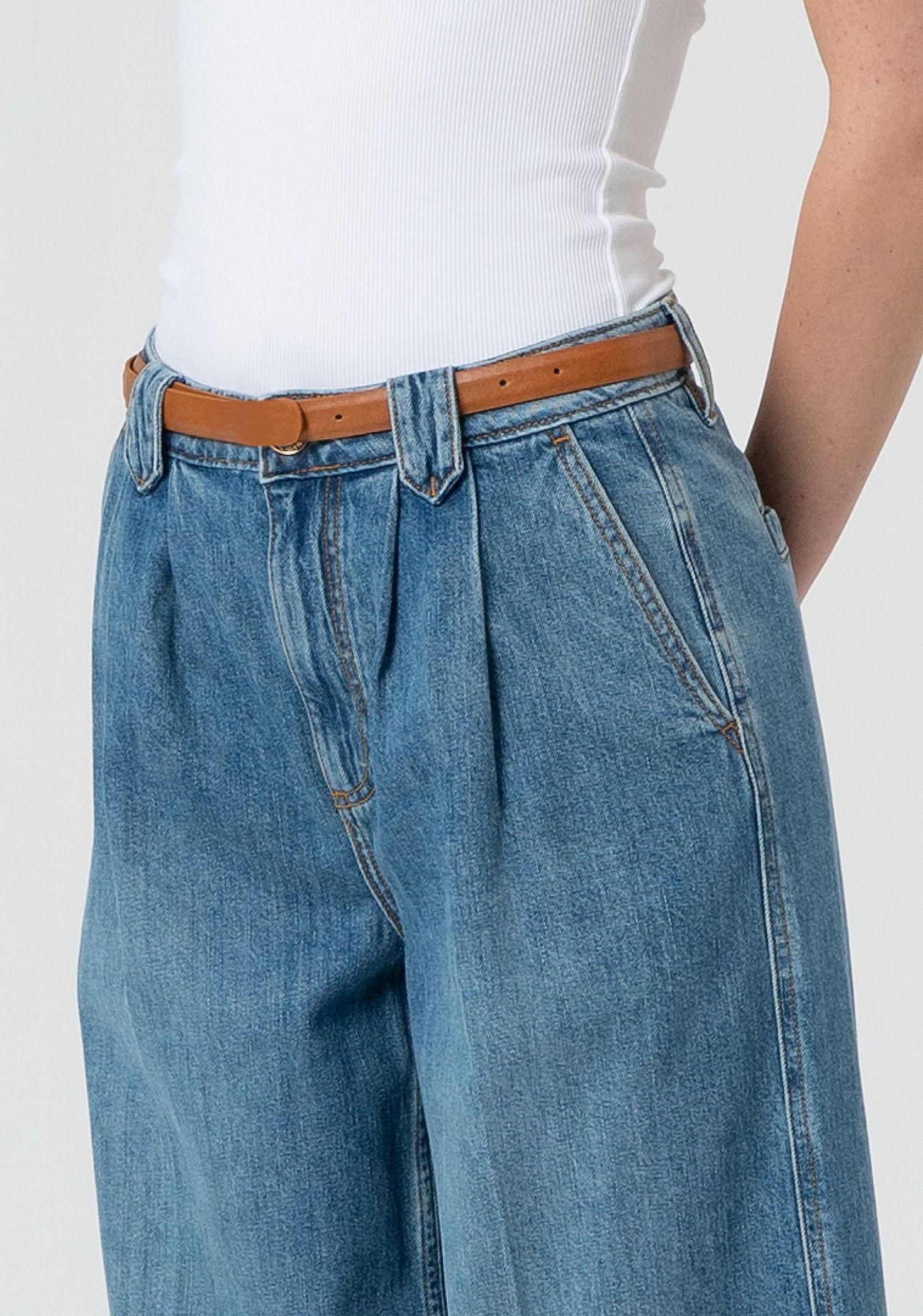 Jeans carrot in denim - Fracomina FP25SVD014D41902 258 FRACOMINA 
