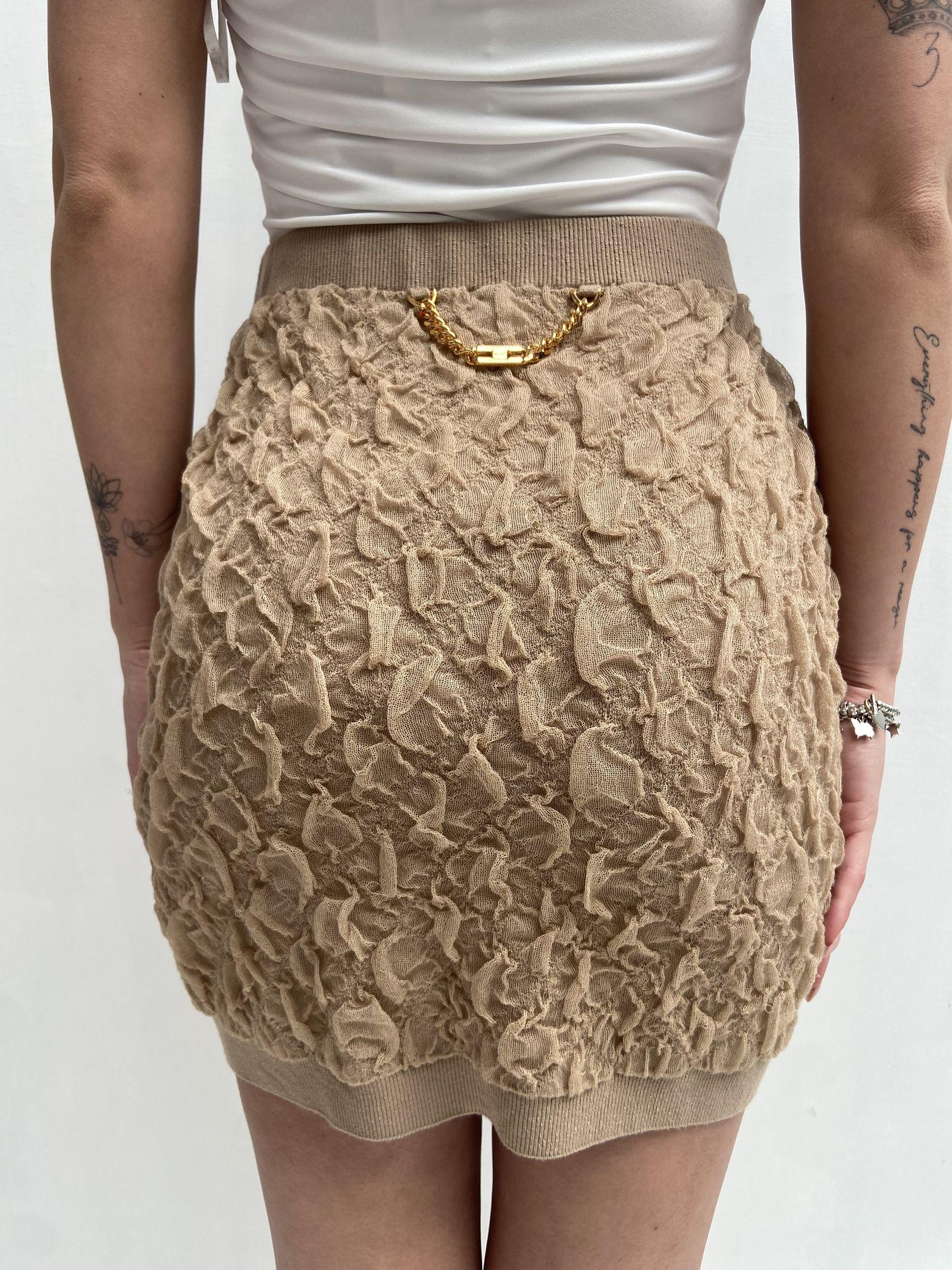 Gonna in maglia - Elisabetta Franchi GK94R41E1 390 ELISABETTA FRANCHI 