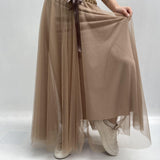Gonna lunga in tulle