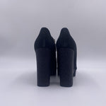 Tronchetto scamosciato con plateau - Lella Baldi LB645 NERO LELLA BALDI 