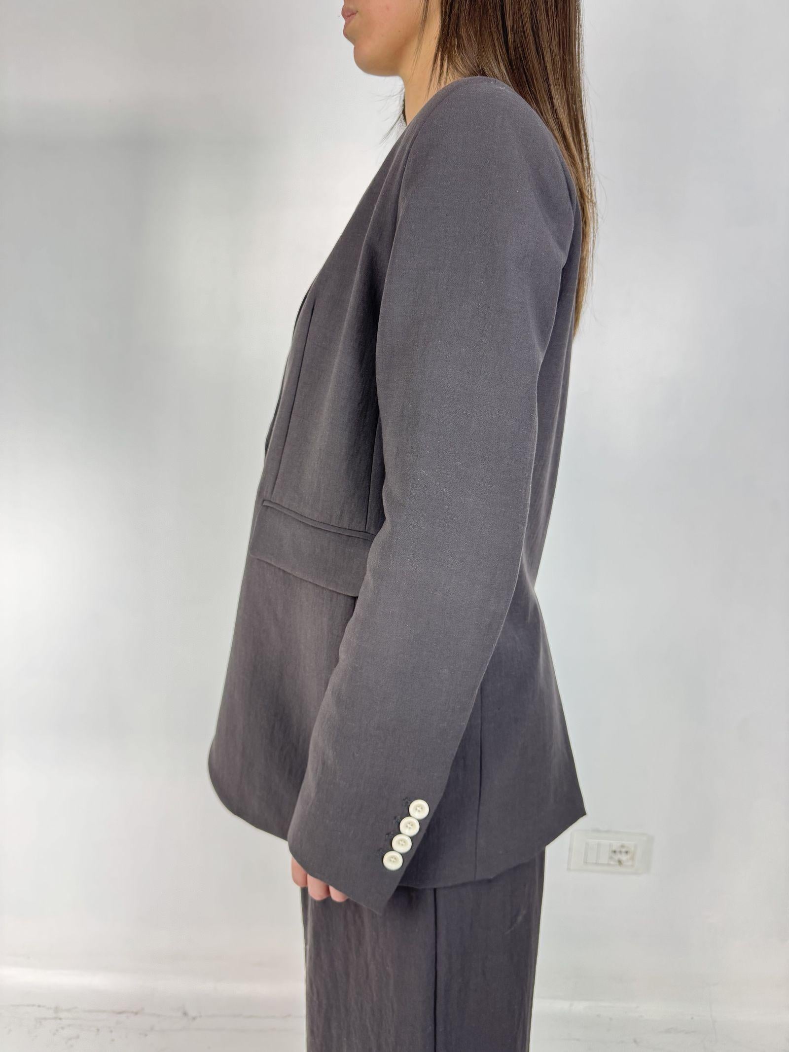 Giacca monopetto in misto lino - Eleh SS260119 MALVA ELEH 