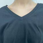 T-shirt scollo a V - Ofelia 2831 NERO OFELIA 