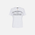 T-shirt con logo college MA01546E2 270 ELISABETTA FRANCHI 
