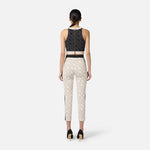 Pantalone bi-color con stampa PAS0156E2 EF1 ELISABETTA FRANCHI 