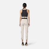 Pantalone bi-color con stampa PAS0156E2 EF1 ELISABETTA FRANCHI 