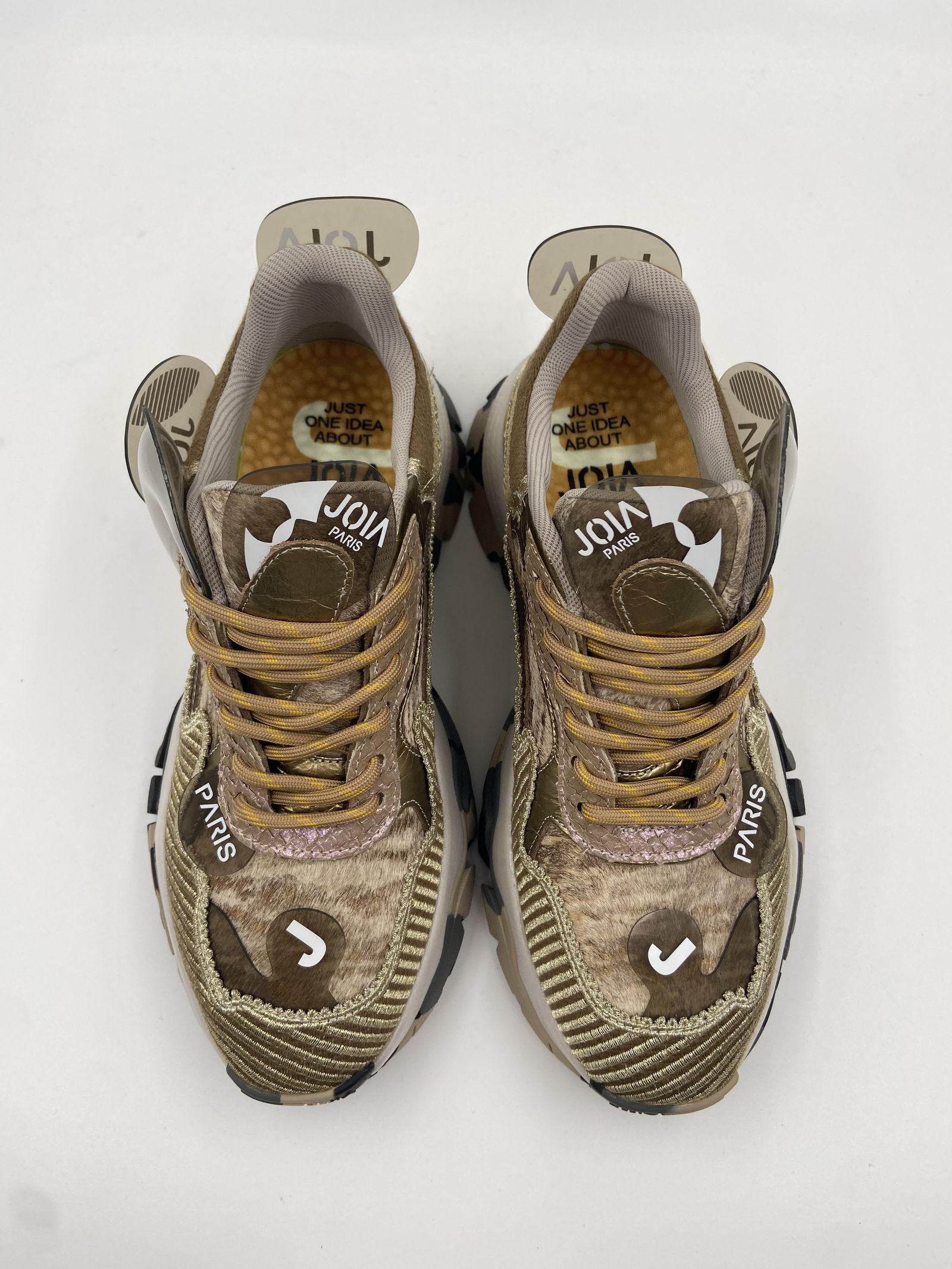 Sneakers Cloud oro e bianco 2502107 MARRONEBIANCO JOIAPARIS 