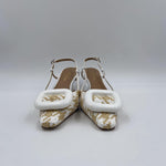 Slingback in rafia H2247 PANNA OFELIA 