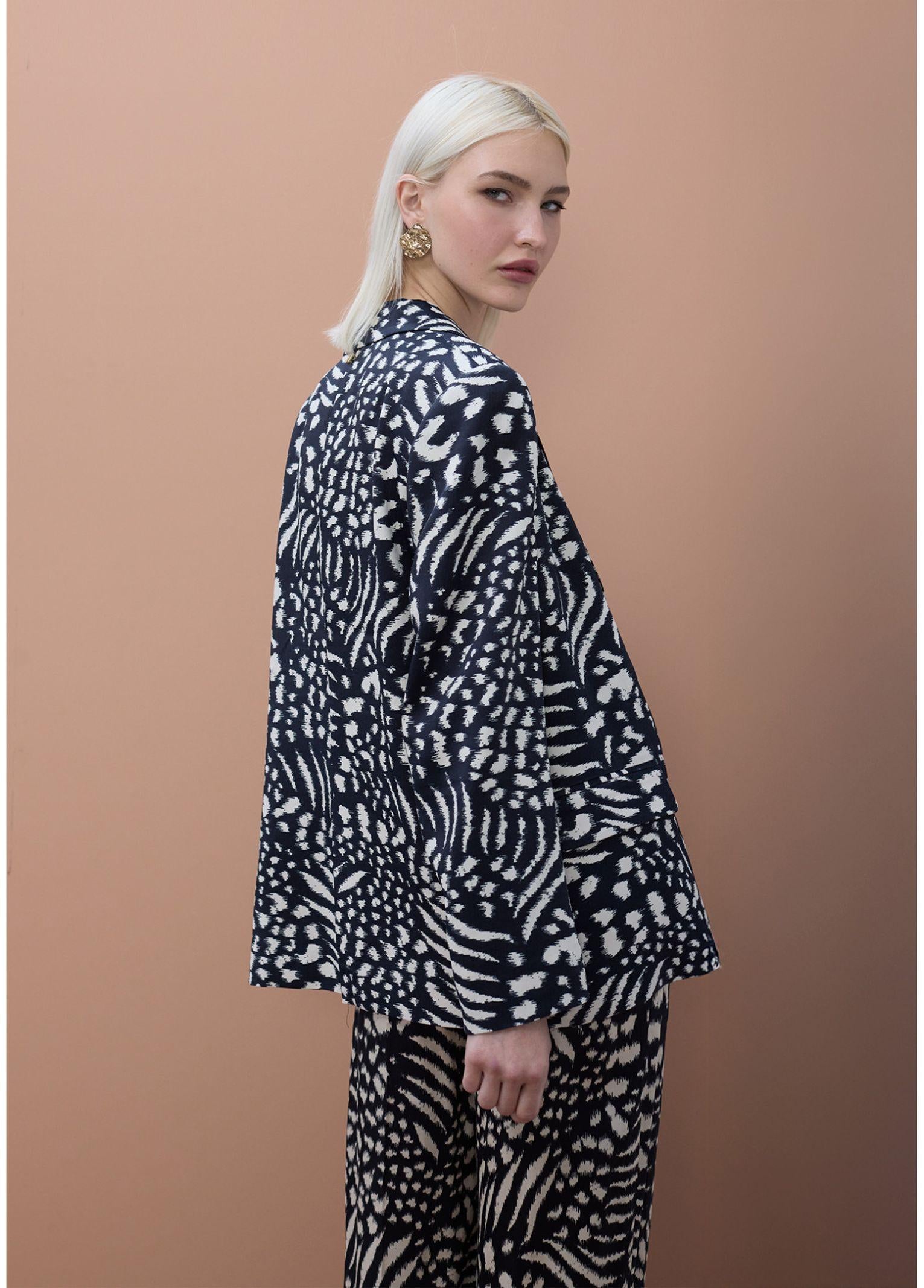 Giacca stampa astratta - Maite MS2602009 20N MAITE 