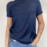 T-shirt lucida girocollo