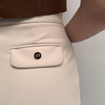 Pantalone con charms - Elisabetta Franchi PA01221E2 193 ELISABETTA FRANCHI 
