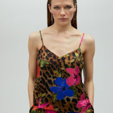 Top stampa animalier