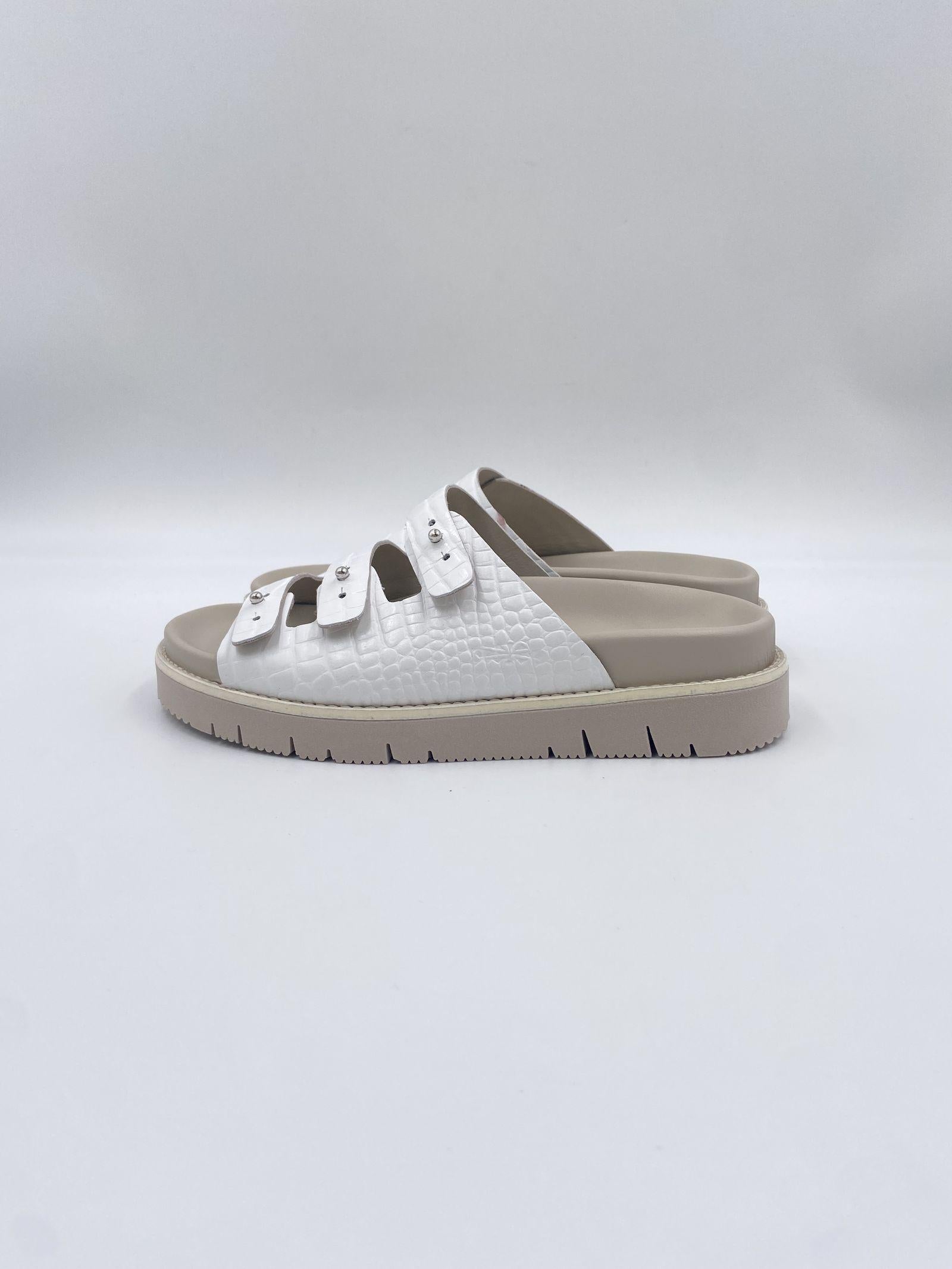 Sabot Three Bianco - Patrizia Bonfanti THREE BIANCO PATRIZIA BONFANTI 