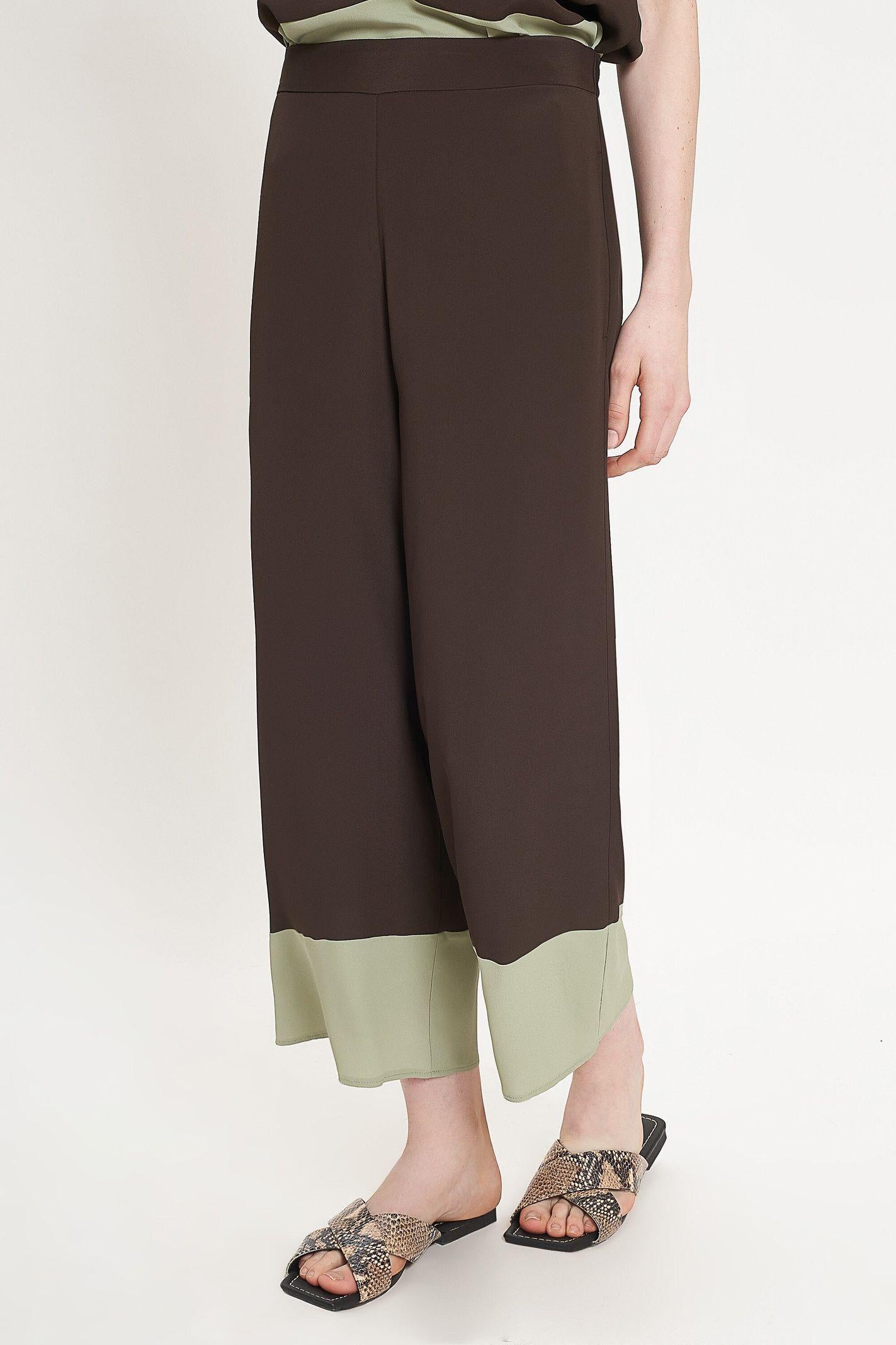 Pantalone motivo contrasto - Carla G PUOM13D6 09 CARLA G. 