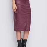 Gonna longuette con gioiello 521BD75002 2416 GAUDI' 