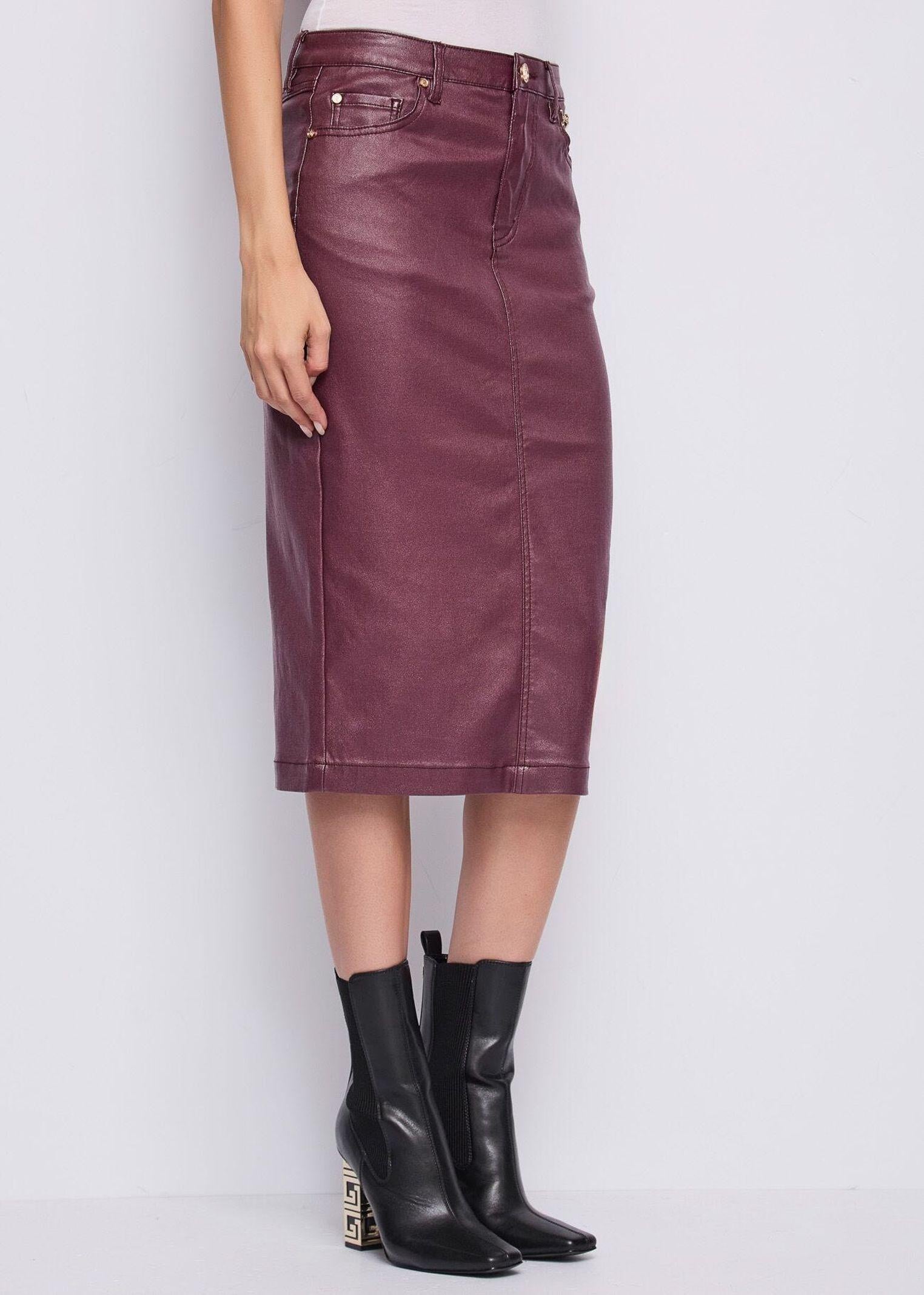 Gonna longuette con gioiello 521BD75002 2416 GAUDI' 