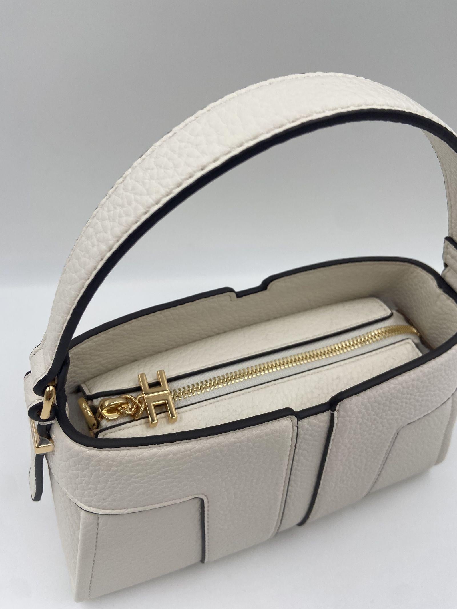 Borsa tote piccola con logo - Elisabetta Franchi BS06A51E2 360 ELISABETTA FRANCHI 