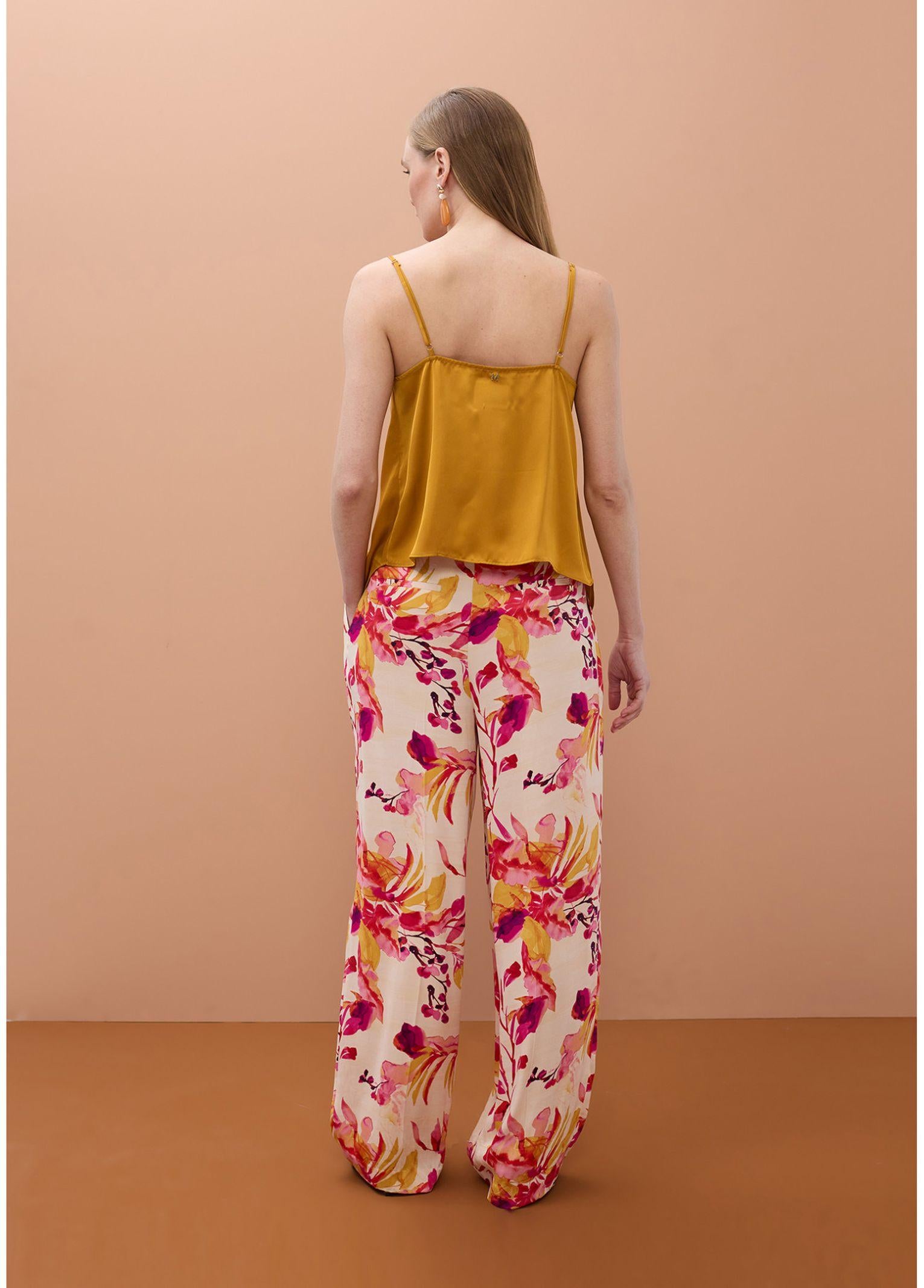 Pantalone stampa floreale - Maite MS2614027 22Z MAITE 