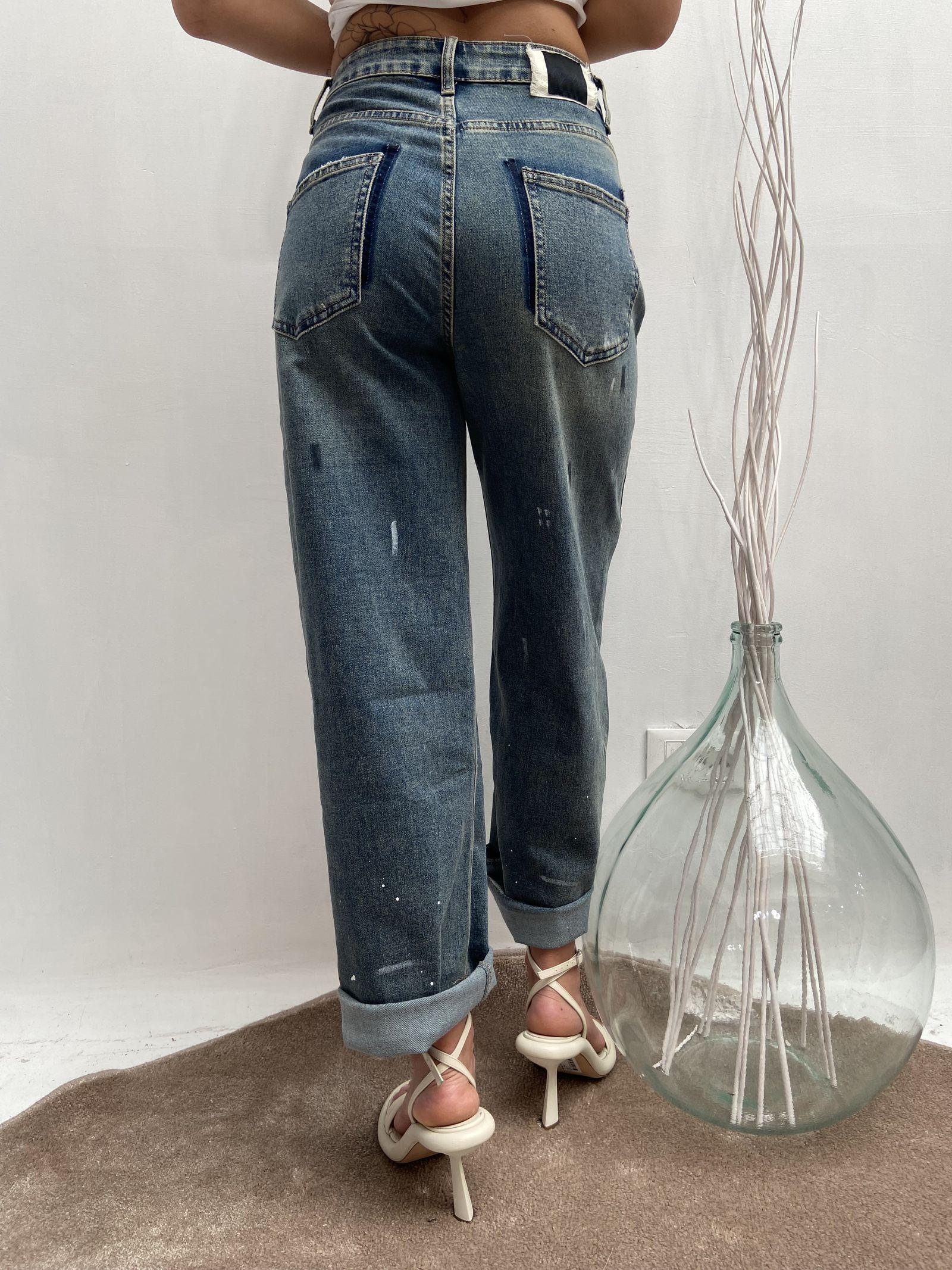 Jeans con dettagli - Ofelia LAF259 DENIM OFELIA 
