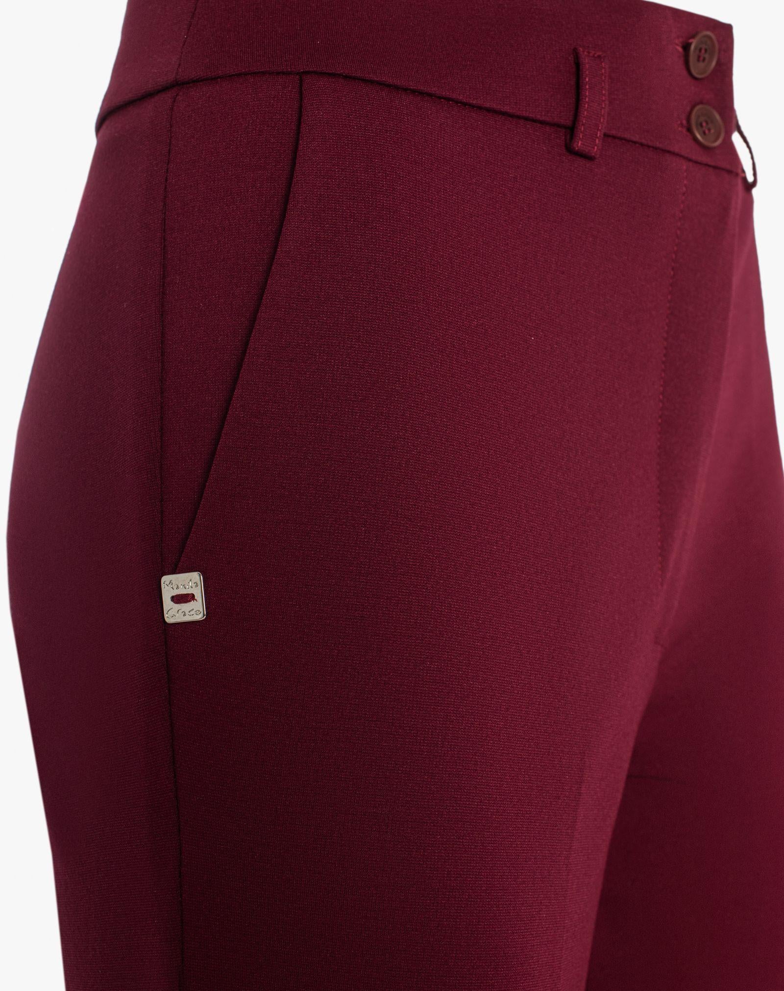 Pantalone palazzo con cintura Mg P074VU MA641 MANILA GRACE 