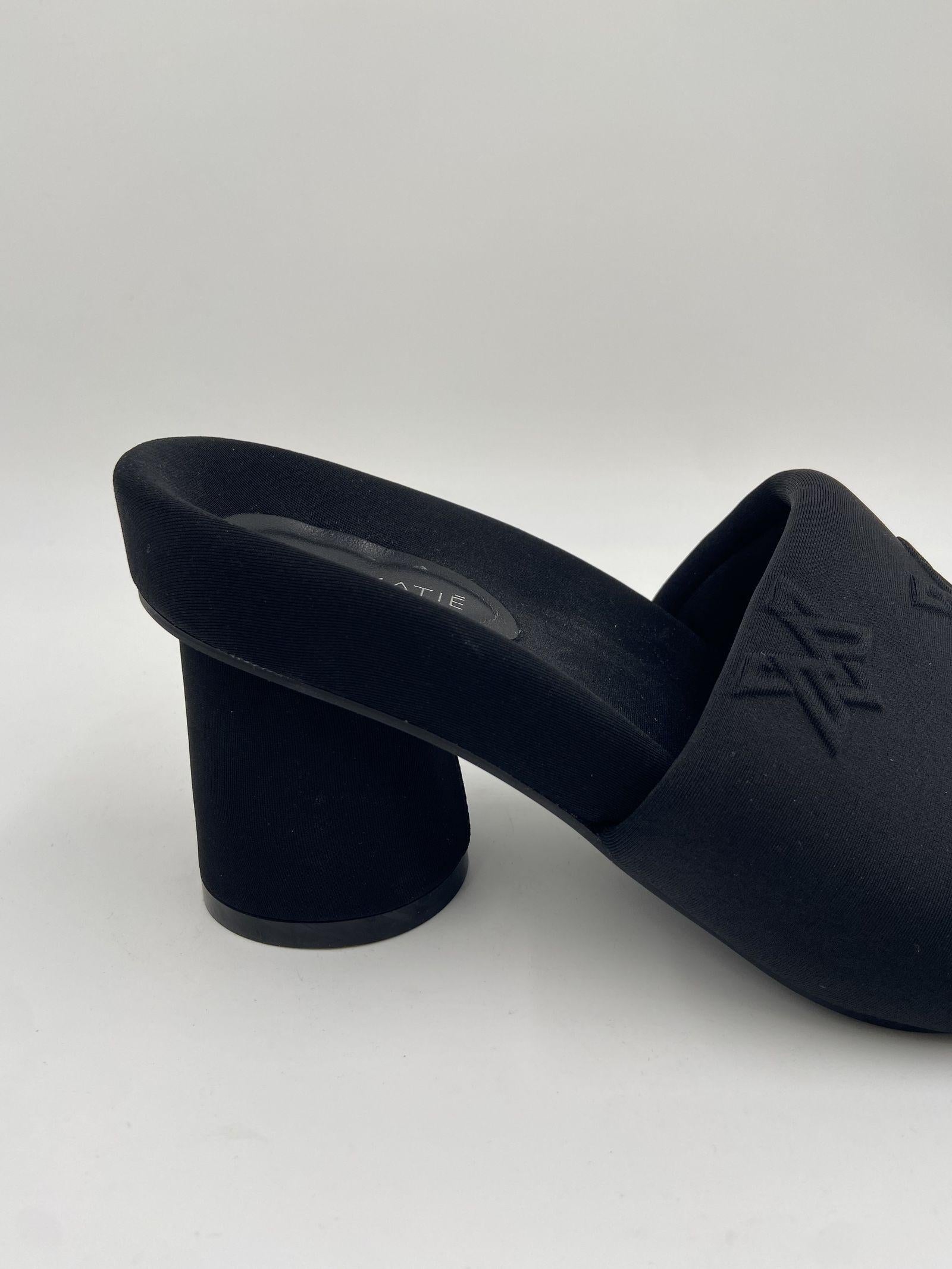 Sandalo in lycra con logo 1E1750D _E22E220101 VIC MATIE' 