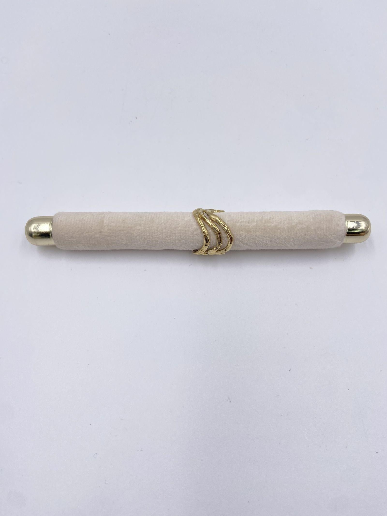 Annello Wave 3 Onde - Alevà WAVE3ONDE ORO ALEVA' 