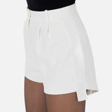 Shorts con bande in raso