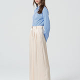 Pantaloni a palazzo in raso - Fracomina FR25SV3002W41101 251 FRACOMINA 