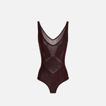 Body in maglia traforata - Elisabetta Franchi BK80W61E2 644 ELISABETTA FRANCHI 